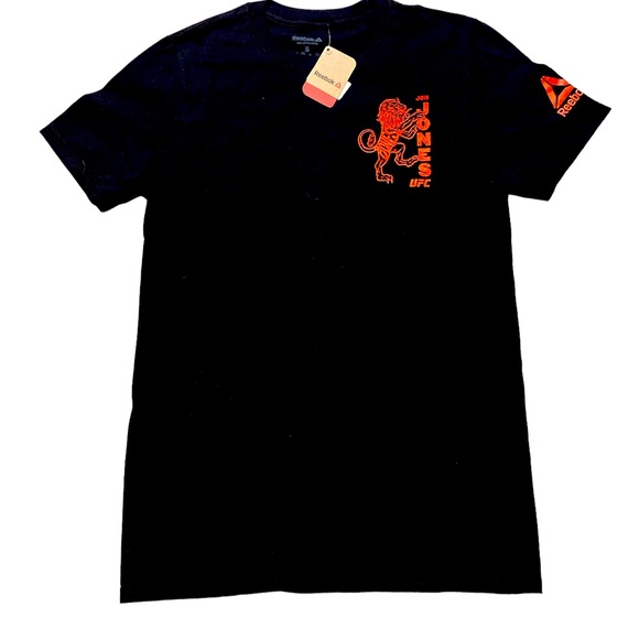 🆕REEBOK Officially Licensed Jon Jones UFC Shirt, Unisex Size Small - Picture 2 of 4